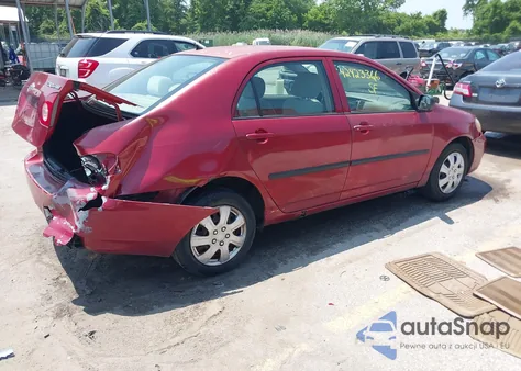 2008 Toyota Corolla Ce z USA, uszkodzony, nr VIN 2T1BR32E78C881127